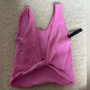 Out From Under Wrap It Up Seamless Reversible Bra Top in Pink!